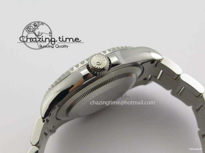 Edition 116622 Yacht-Master A2824 Noob Black Dial SS Best On Bracelet 0407